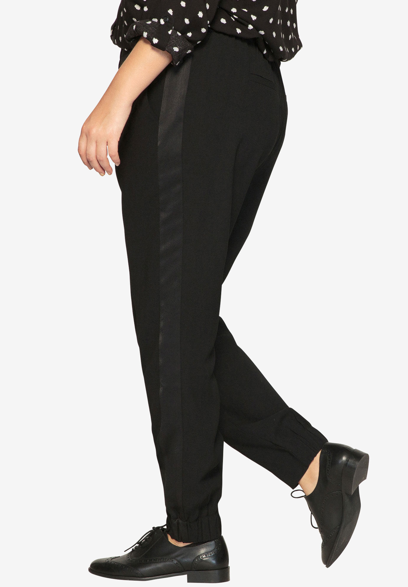 tuxedo stripe pants