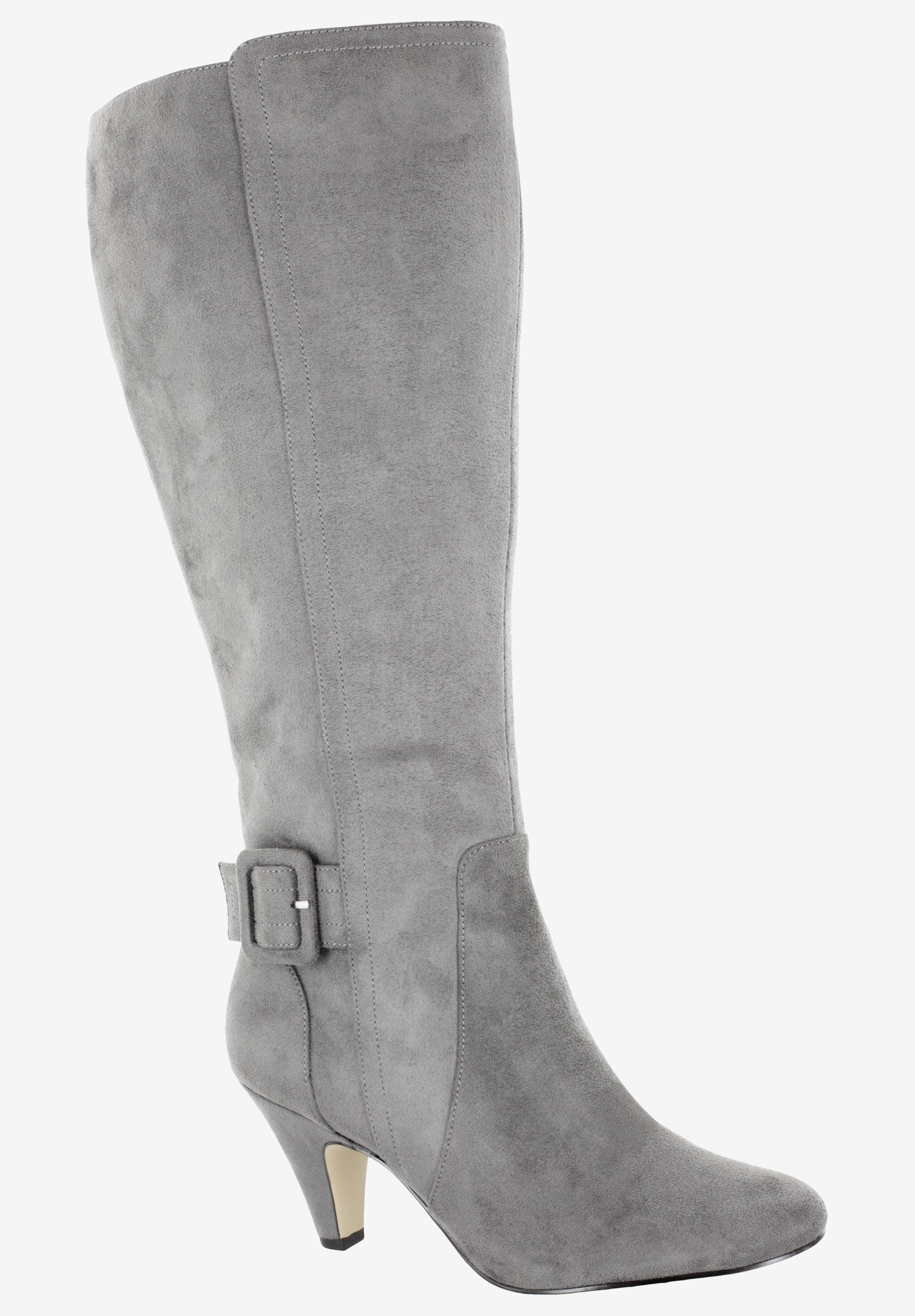 plus size knee high boots wide calf