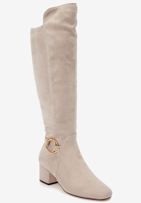 The Ruthie Wide Calf Boot By Comfortview Plus Size Tall Boots