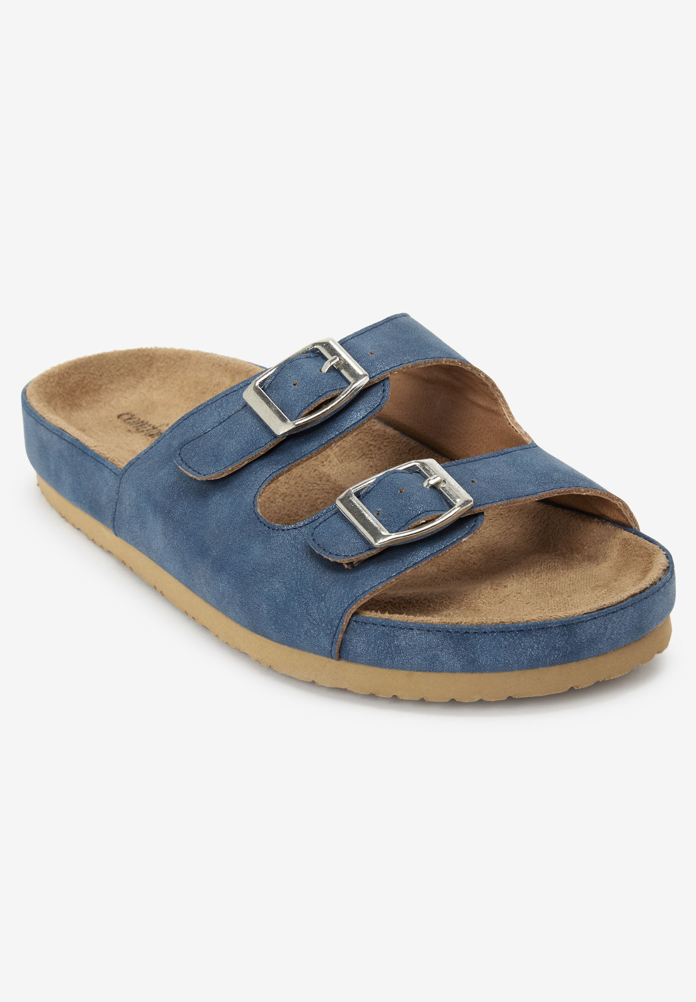 Footbed sandals 2025 wide width