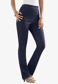 1826 Stretchy Cotton Rayon Womens Plus Size Dark Blue Denim Jeans Skinny  Leg 888