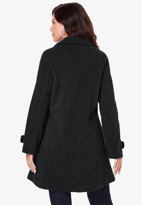 Plush Fleece Jacket | Roaman's