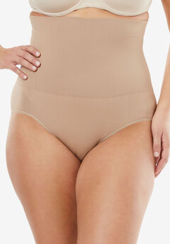 Bigstone Women High Waist Seamless Tummy Control Body Shaper