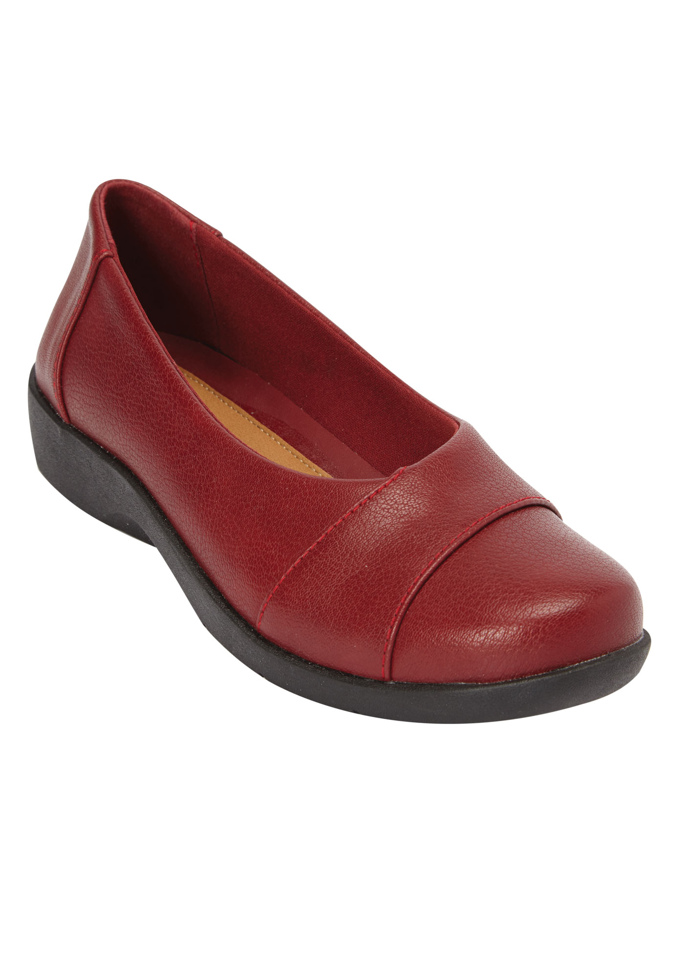 The Gab Flat by Comfortview®| Plus Size Shoes | Roaman's