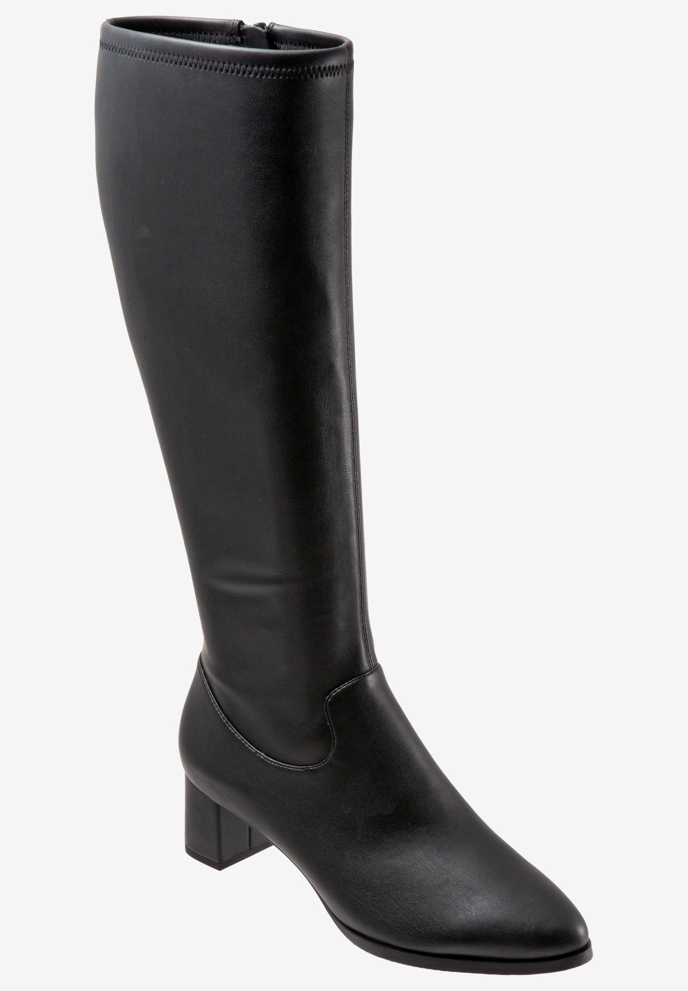 Kacee Wide Calf Boot by Trotters 