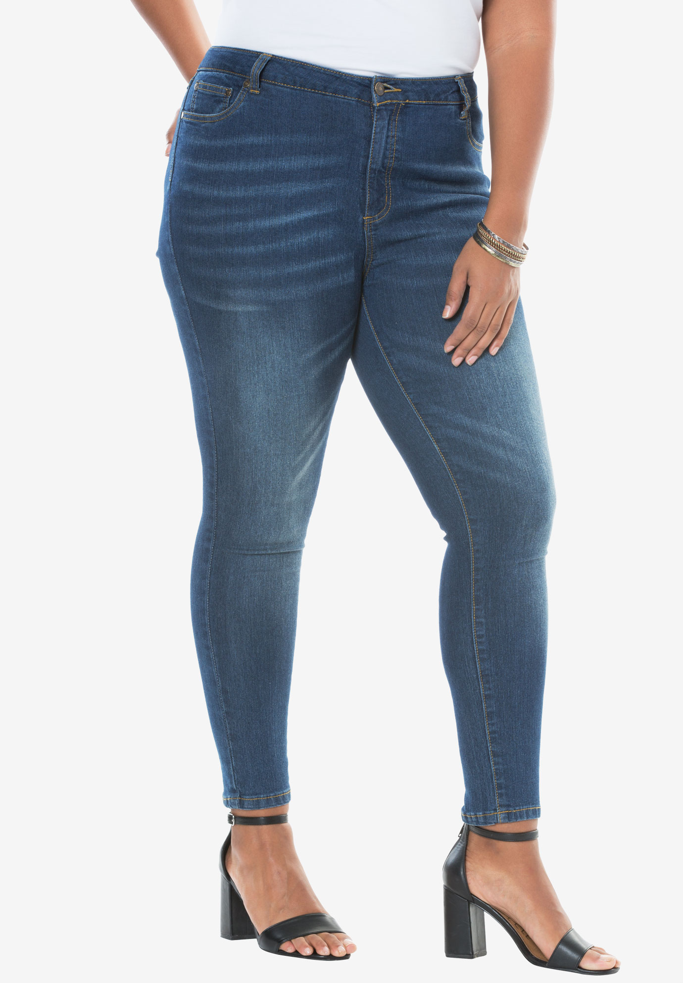 Skinny Jean By Denim 24 7® Plus Size Jeans Roaman S
