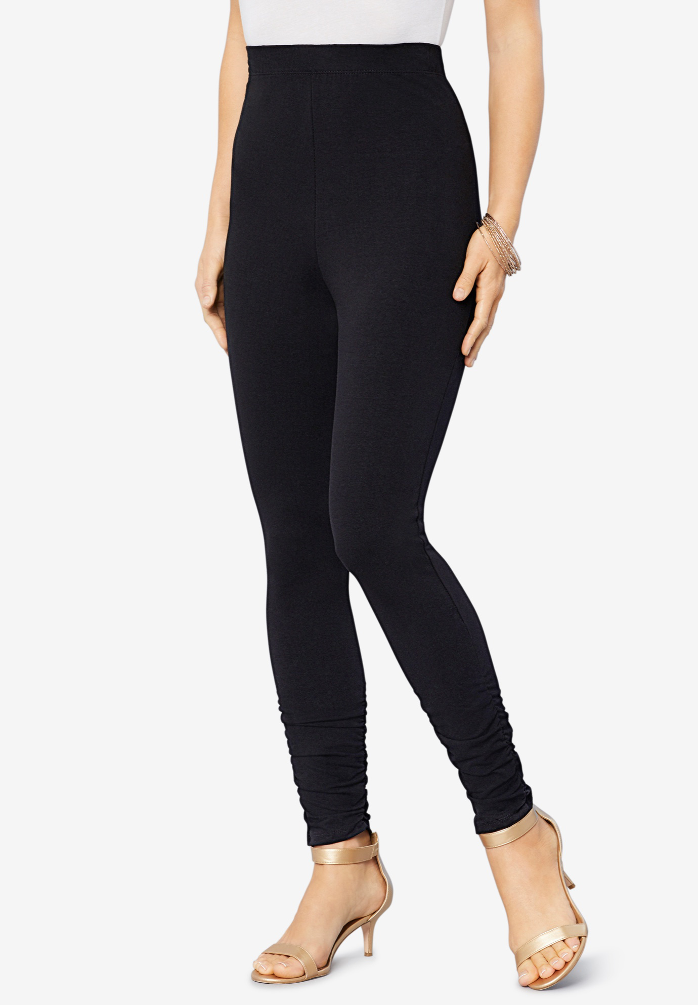 ruched leggings