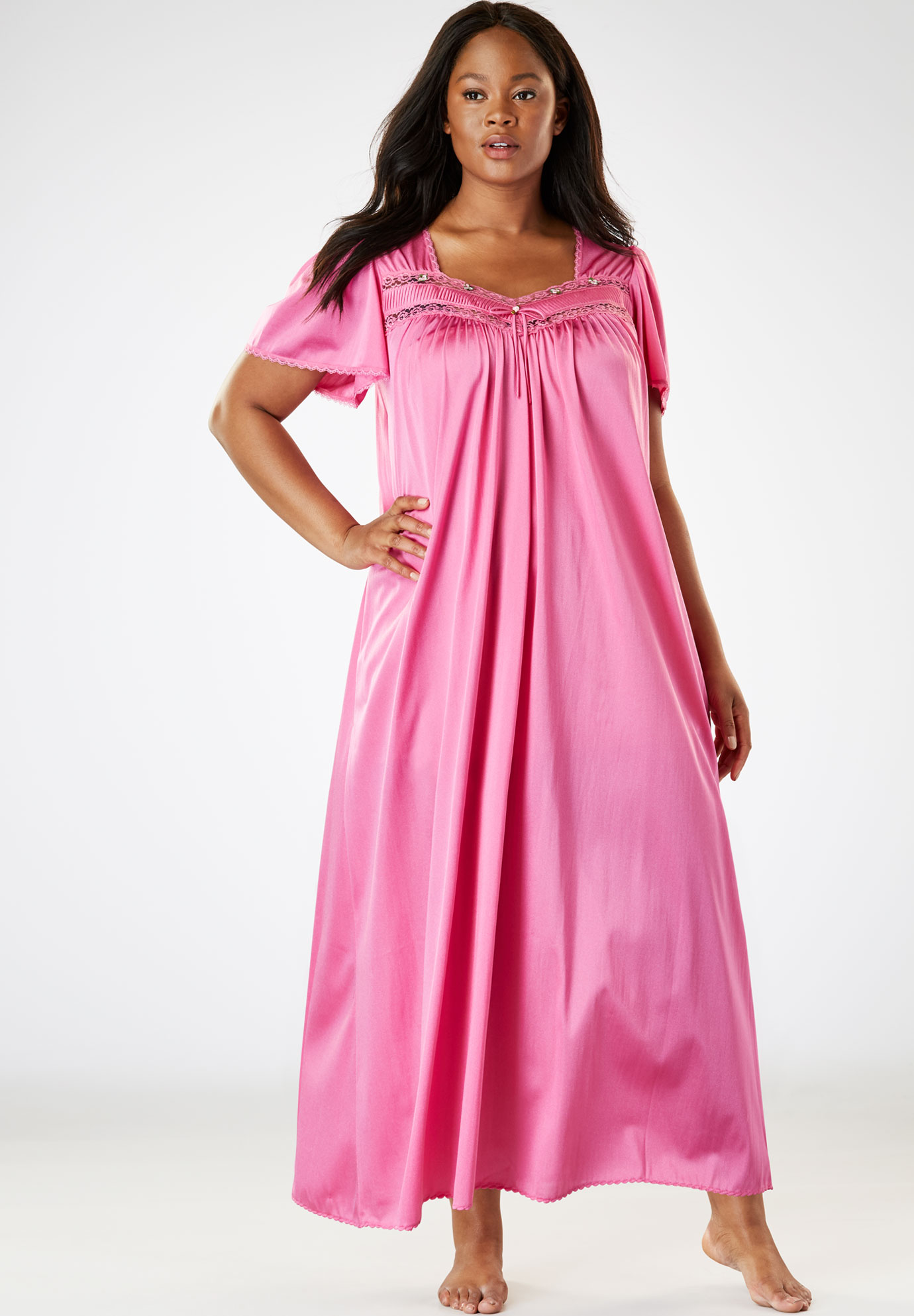 Full Sweep Nightgown By Only Necessities® Plus Size Nightgowns Roaman S