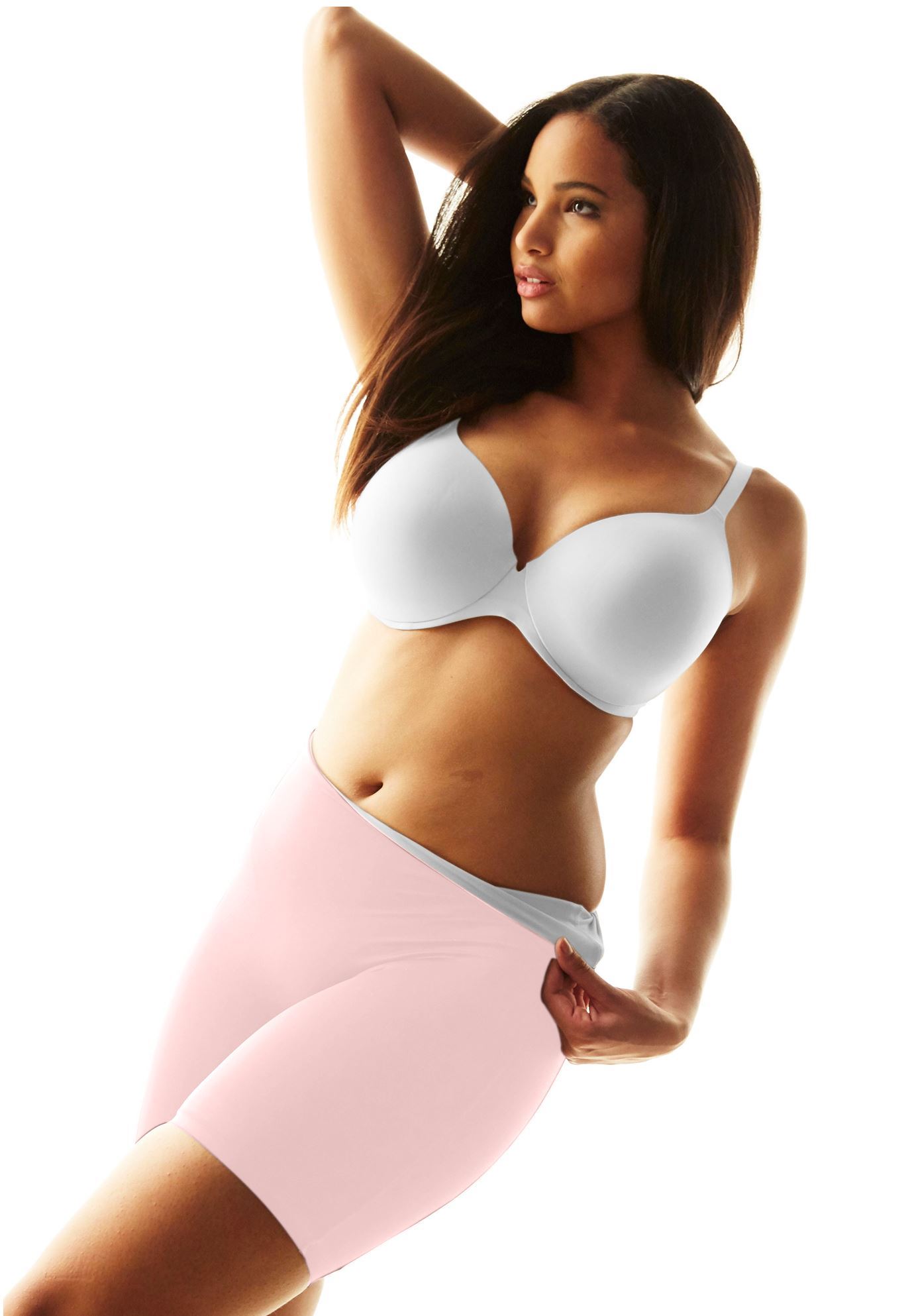 Reverse It Long Leg Shaper By Secret Solutions® Curvewear Plus Size Clearance Lingerie Roamans