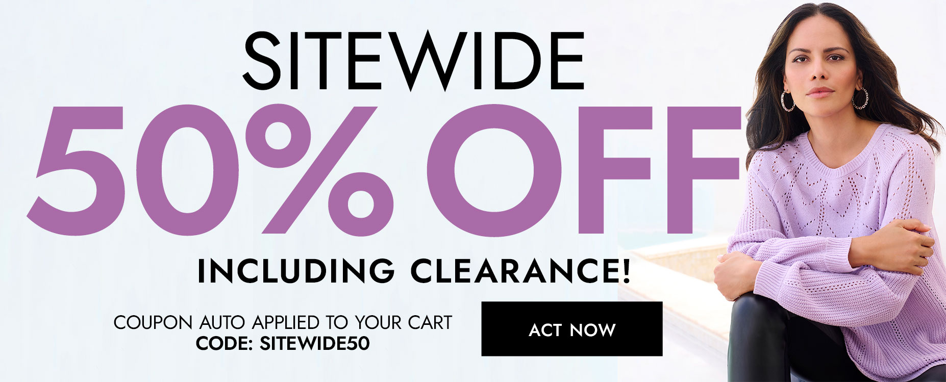 SITEWIDE 50% OFF - SHOP NOW