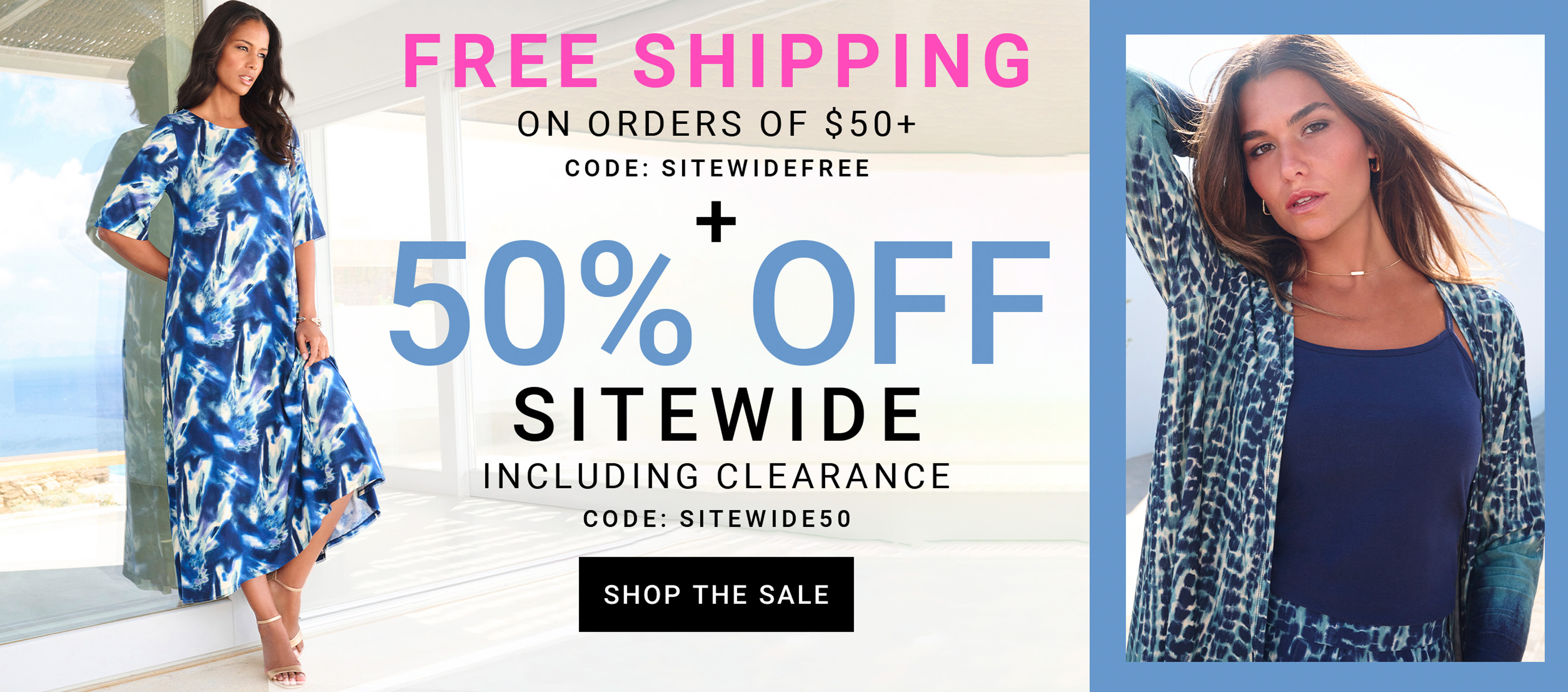 sitewide 50% off