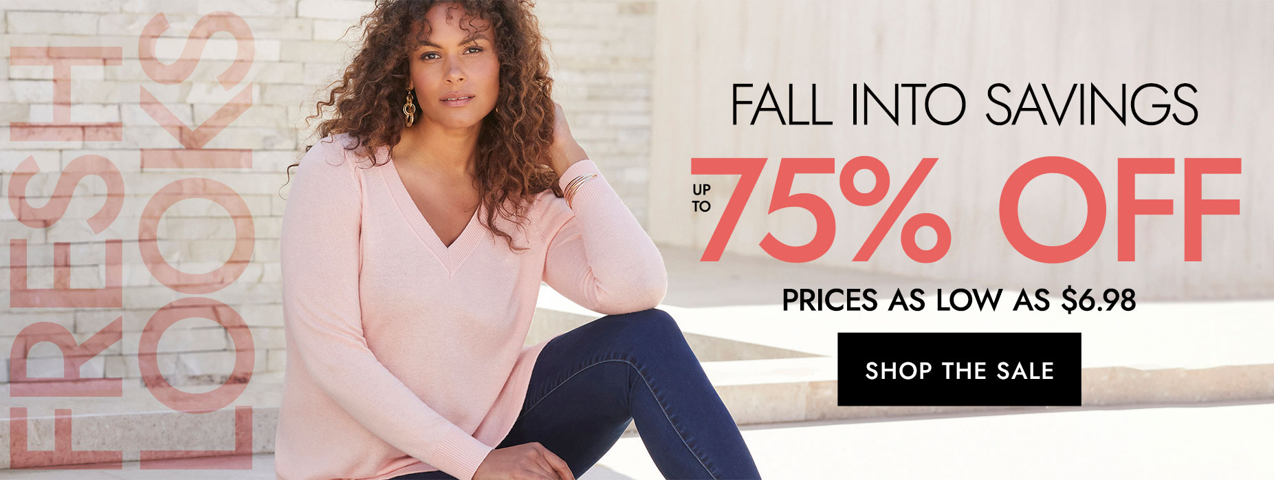 FALL INTO SAVINGS